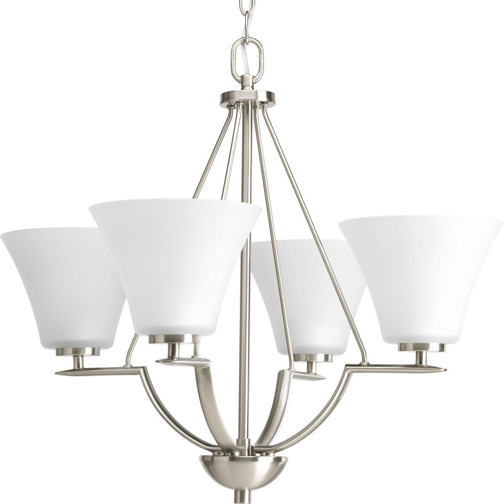 Progress Lighting P4622-09 Chandelier Fixture Four-light chandelier