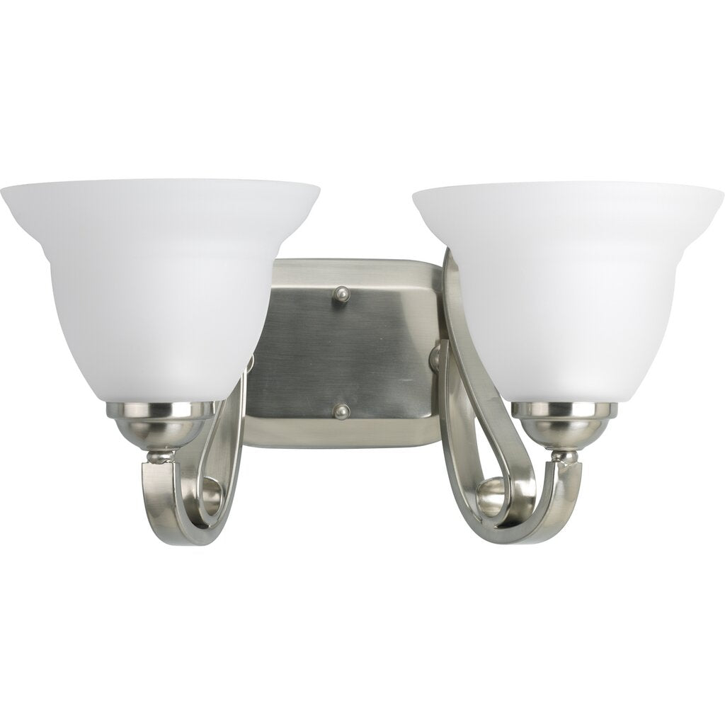 Progress Lighting P2882-09 Bath Fixture Two-light bath bracket from
