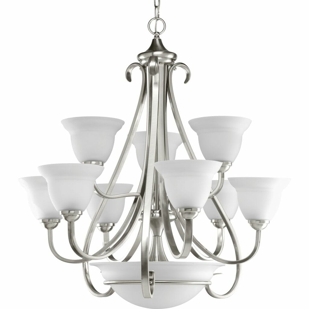 Progress Lighting P4418-09 Chandelier Fixture Elegantly formed
