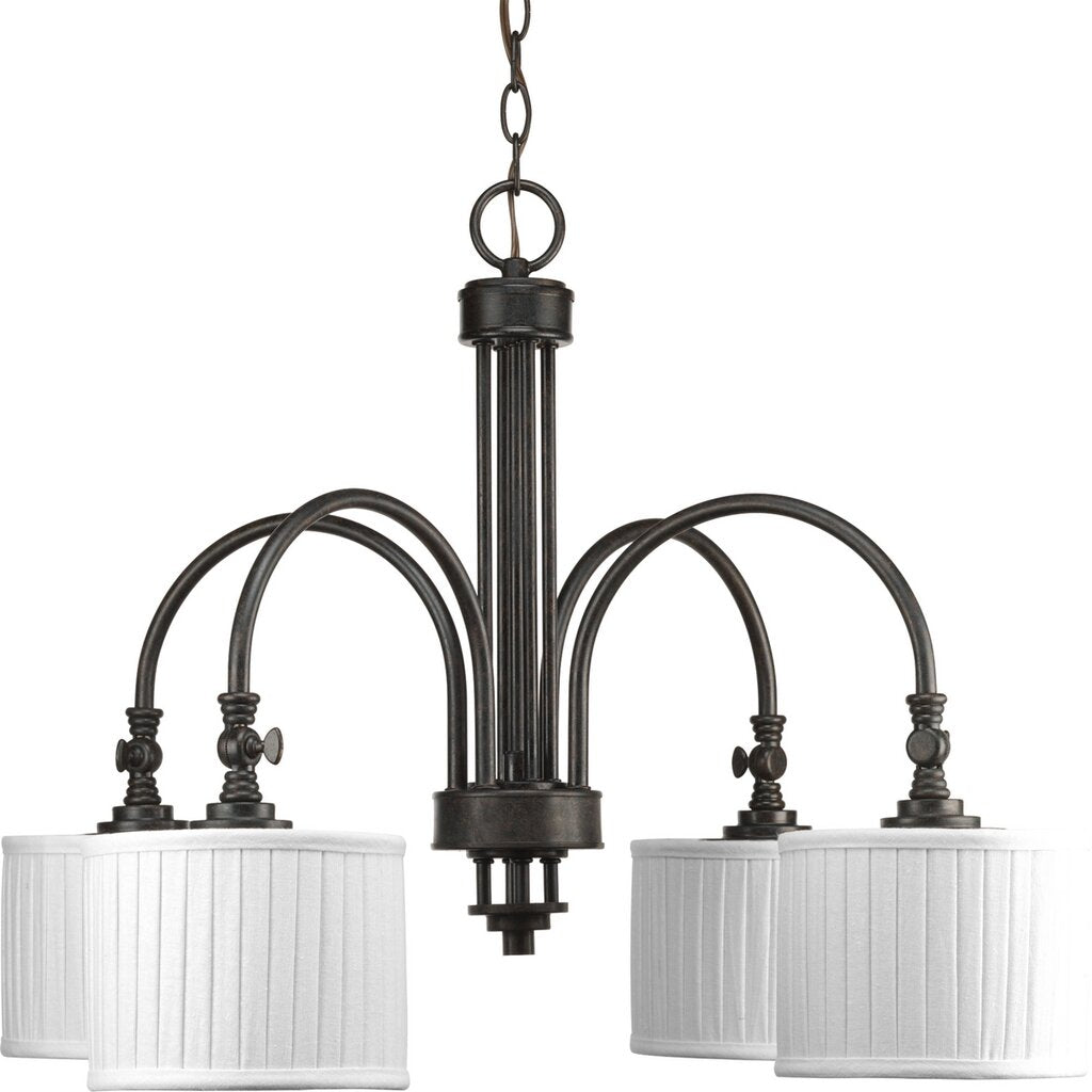 Progress Lighting P4421-84 Chandelier Fixture Four-light chandelier
