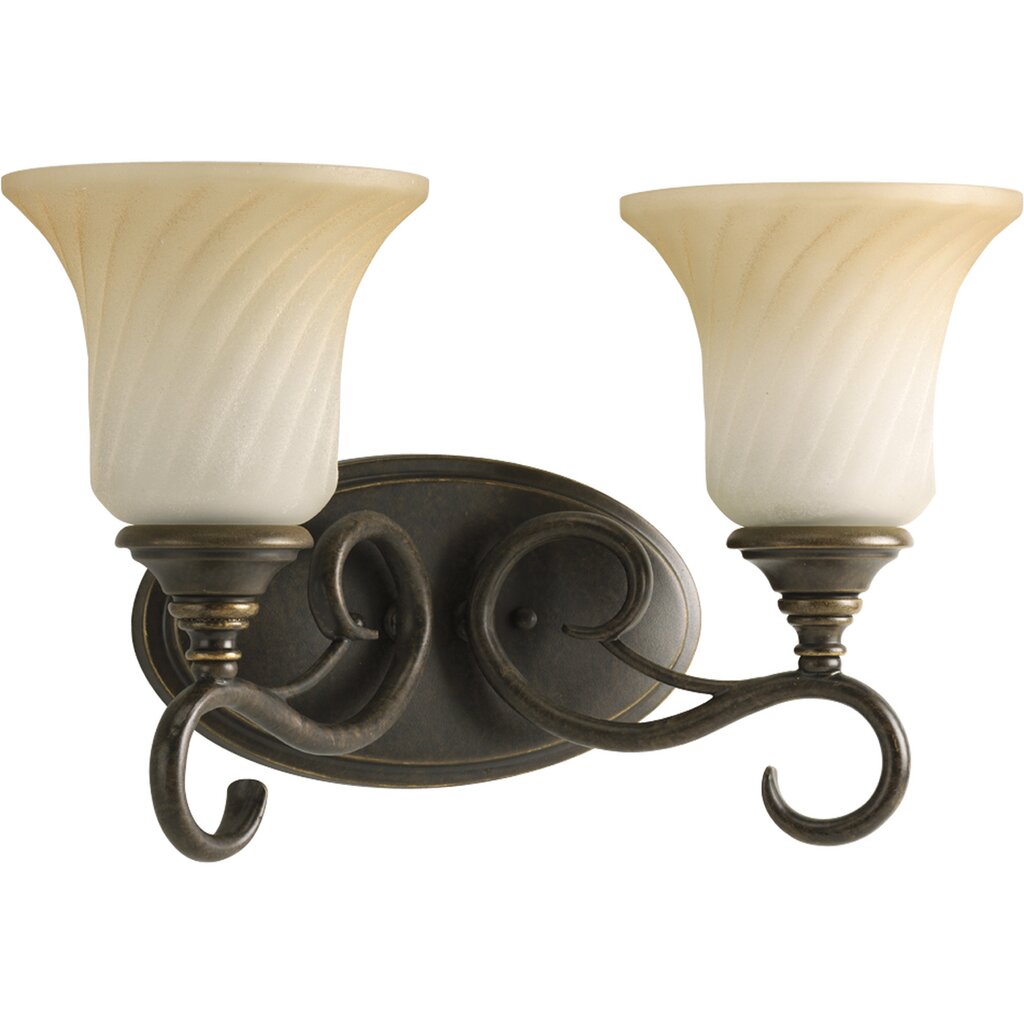 Progress Lighting P2784-77 Bath Fixture The casual comfortable feel of