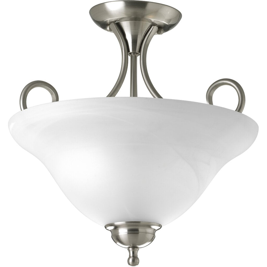 Progress Lighting P3460-09 Close-To-Ceiling Fixture Two-light 13-1/4
