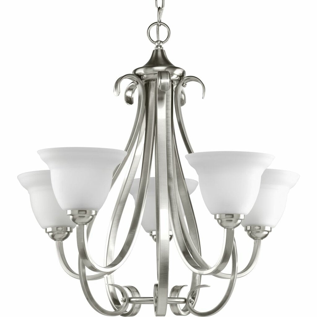 Progress Lighting P4416-09 Chandelier Fixture Elegantly formed