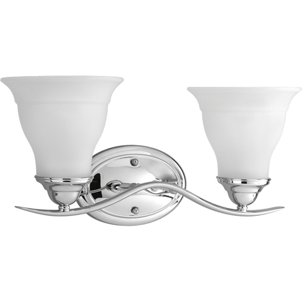 Progress Lighting P3191-15 Bath Fixture Two-light bath fixture