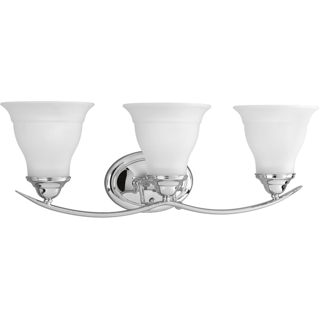 Progress Lighting P3192-15 Bath Fixture Three-light bath fixture