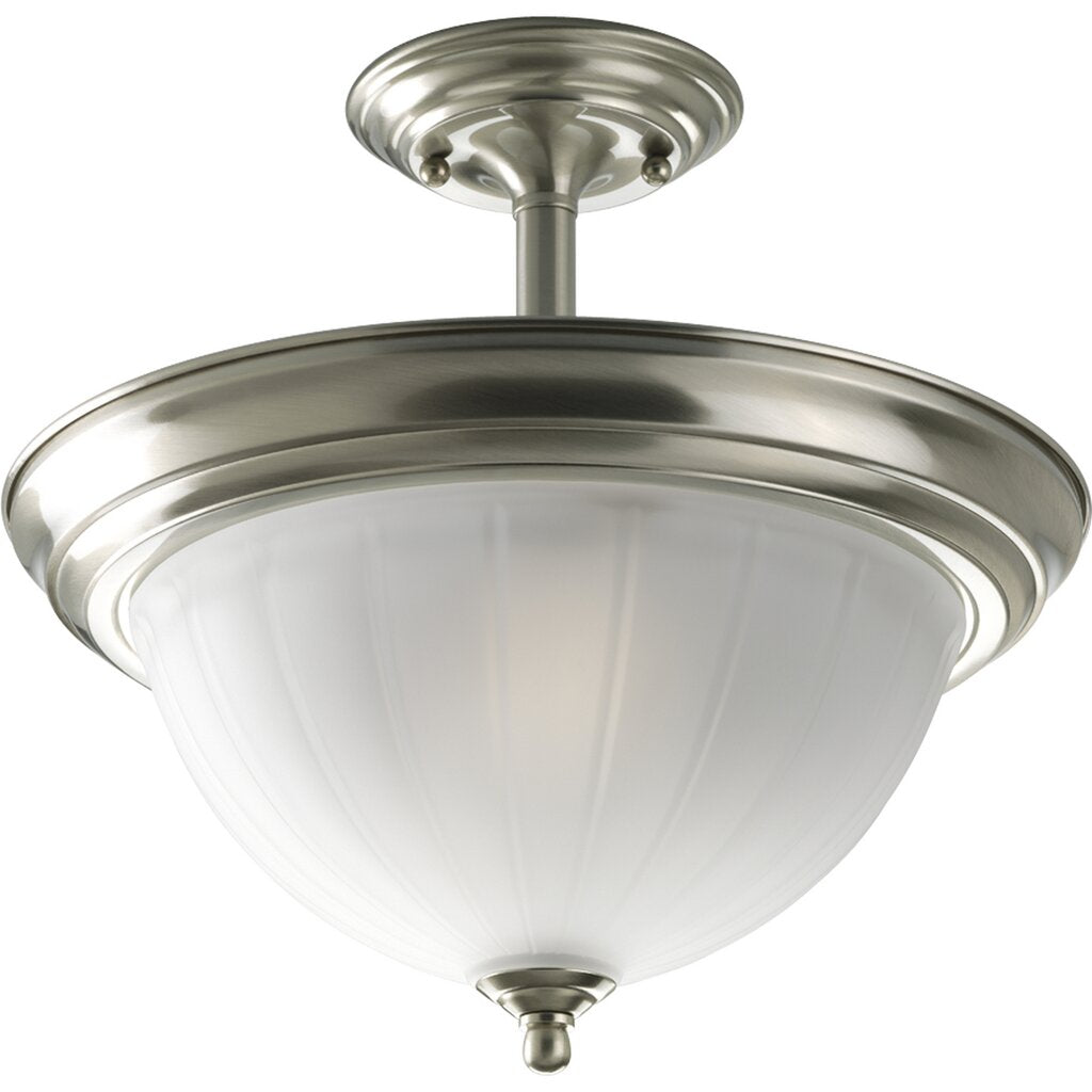 Progress Lighting P3876-09 Close-To-Ceiling Fixture Two-light 13-1/4