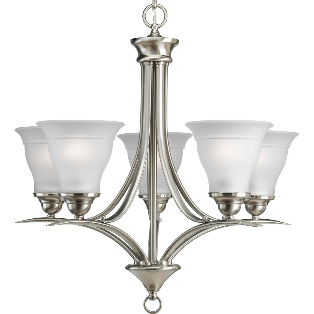 Progress Lighting P4328-09 Chandelier Fixture Five-light chandelier