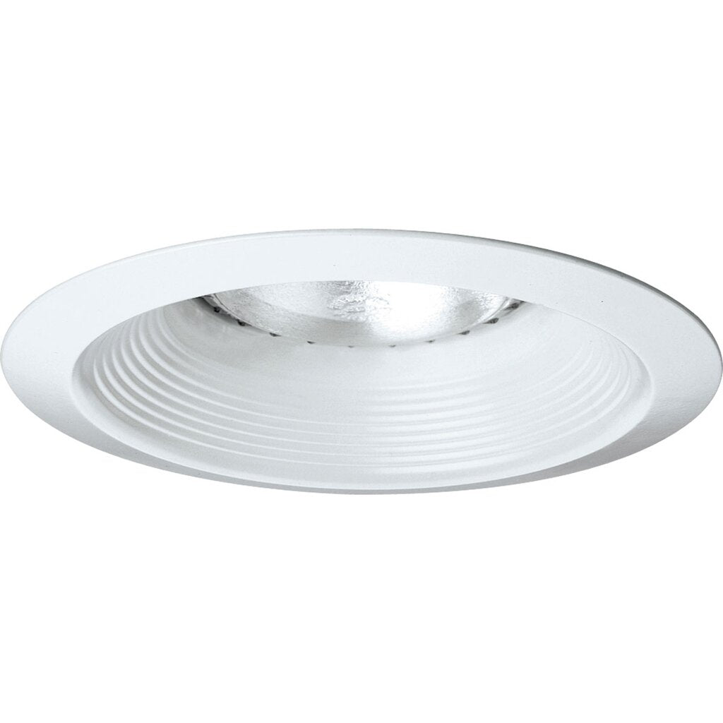 Progress Lighting P8075-28 Fixture Long neck 6 in Baffle trim a White