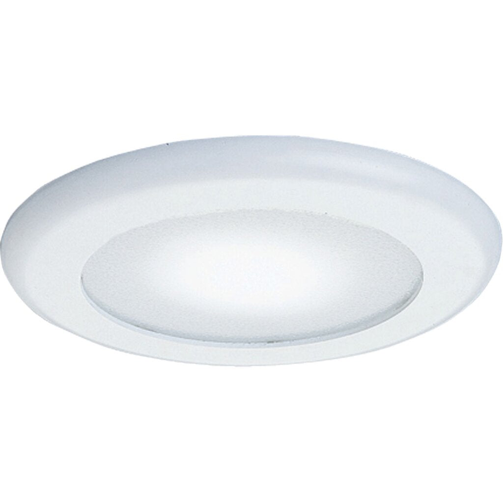 Progress Lighting P8008-60 Fixture 6 in Flat Albalite Trim with