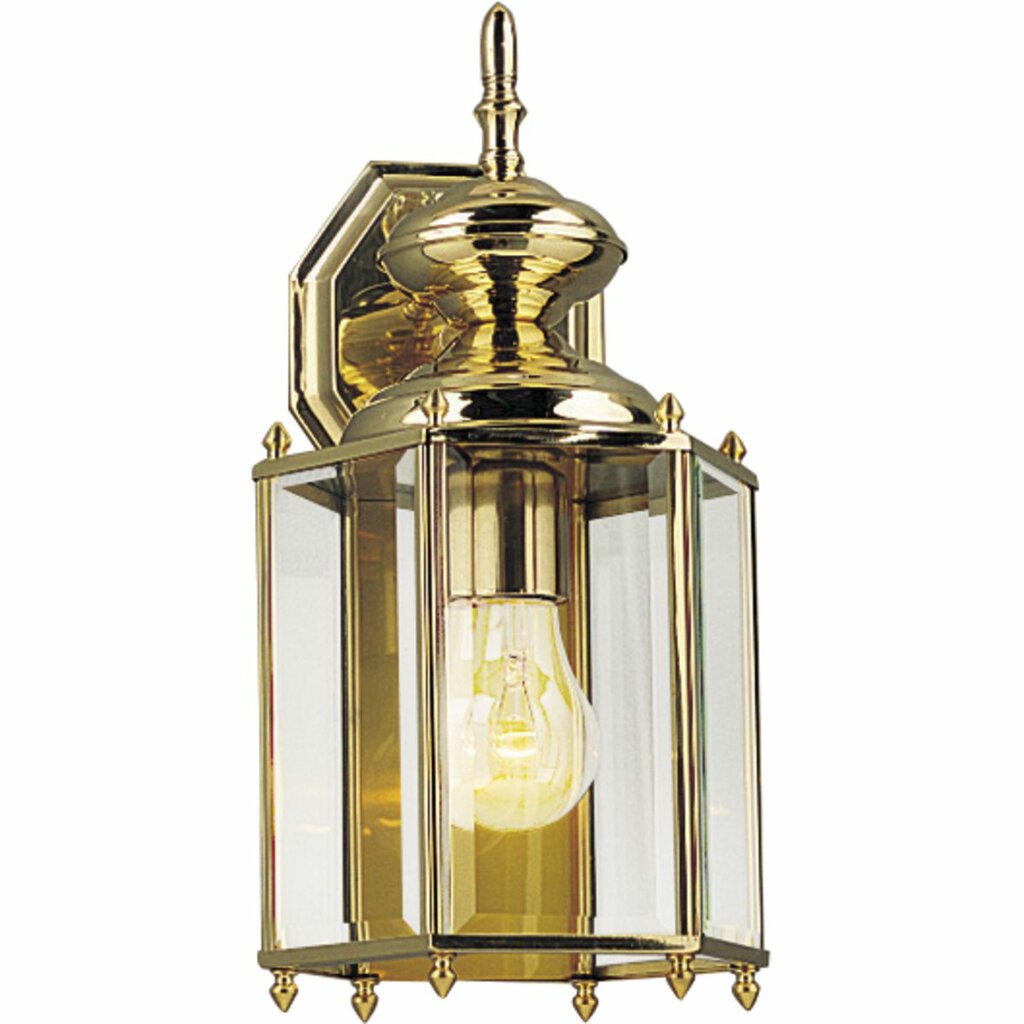 Progress Lighting P5832-10 Fixture Weathered solid brass hexagonal