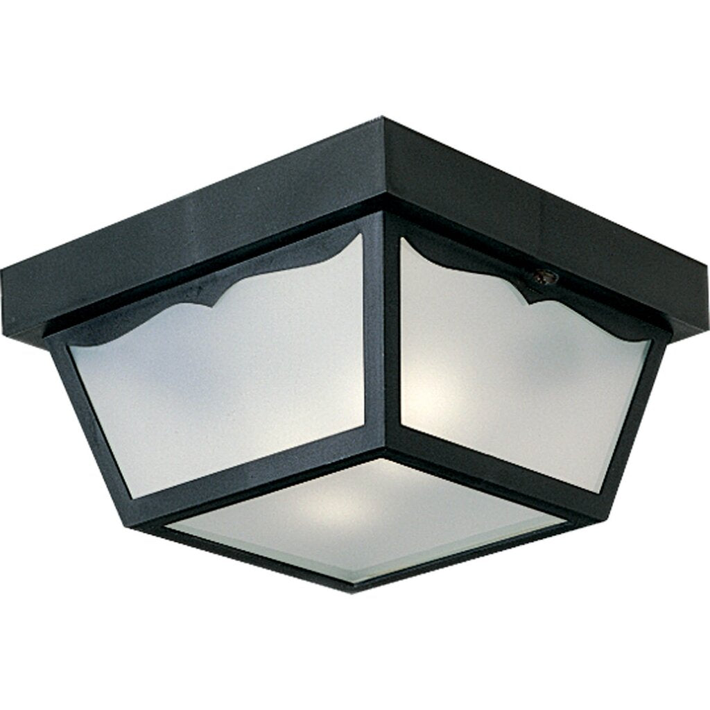 Progress Lighting P5745-31 Fixture A black two-light non-metallic