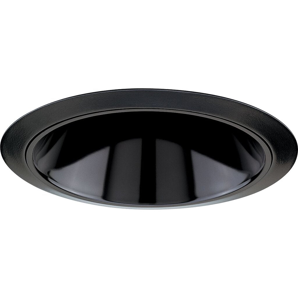 Progress Lighting P8053-31 Fixture Black Alzak Cone recessed trim for