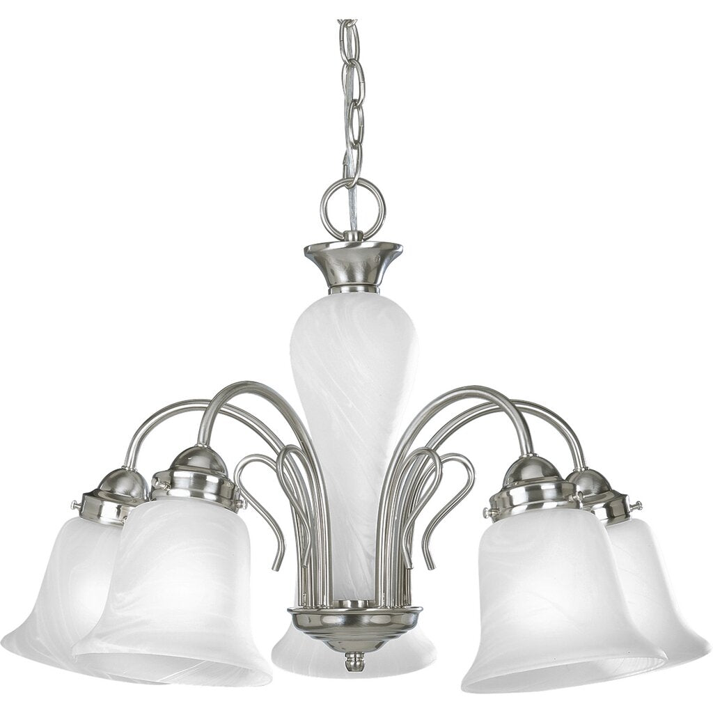 Progress Lighting P4391-09 Chandelier Fixture Five-light chandelier