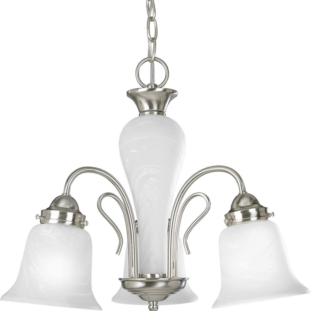 Progress Lighting P4390-09 Chandelier Fixture Three-light chandelier