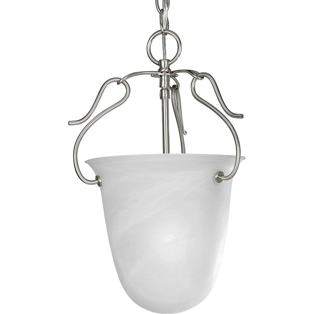 Progress Lighting P3788-09 Fixture One-light foyer fixture with etched