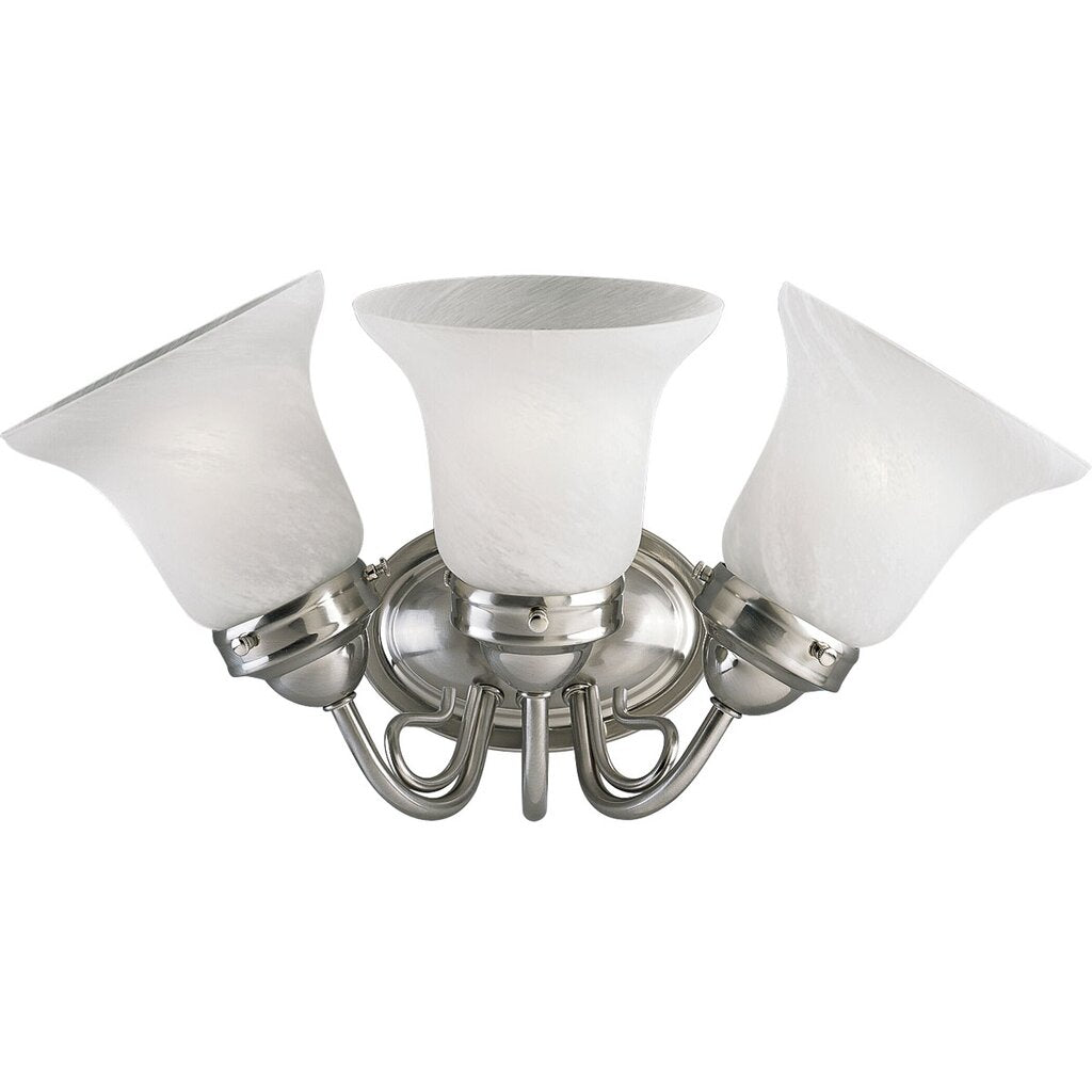 Progress Lighting P3369-09 Bath Fixture Three-light bath fixture from