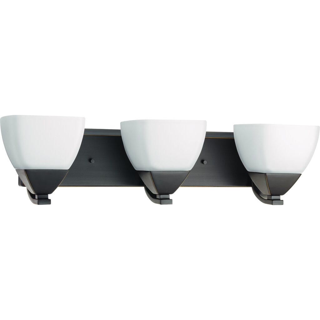 Progress Lighting P2702-20 Bath Fixture Three-light bath with