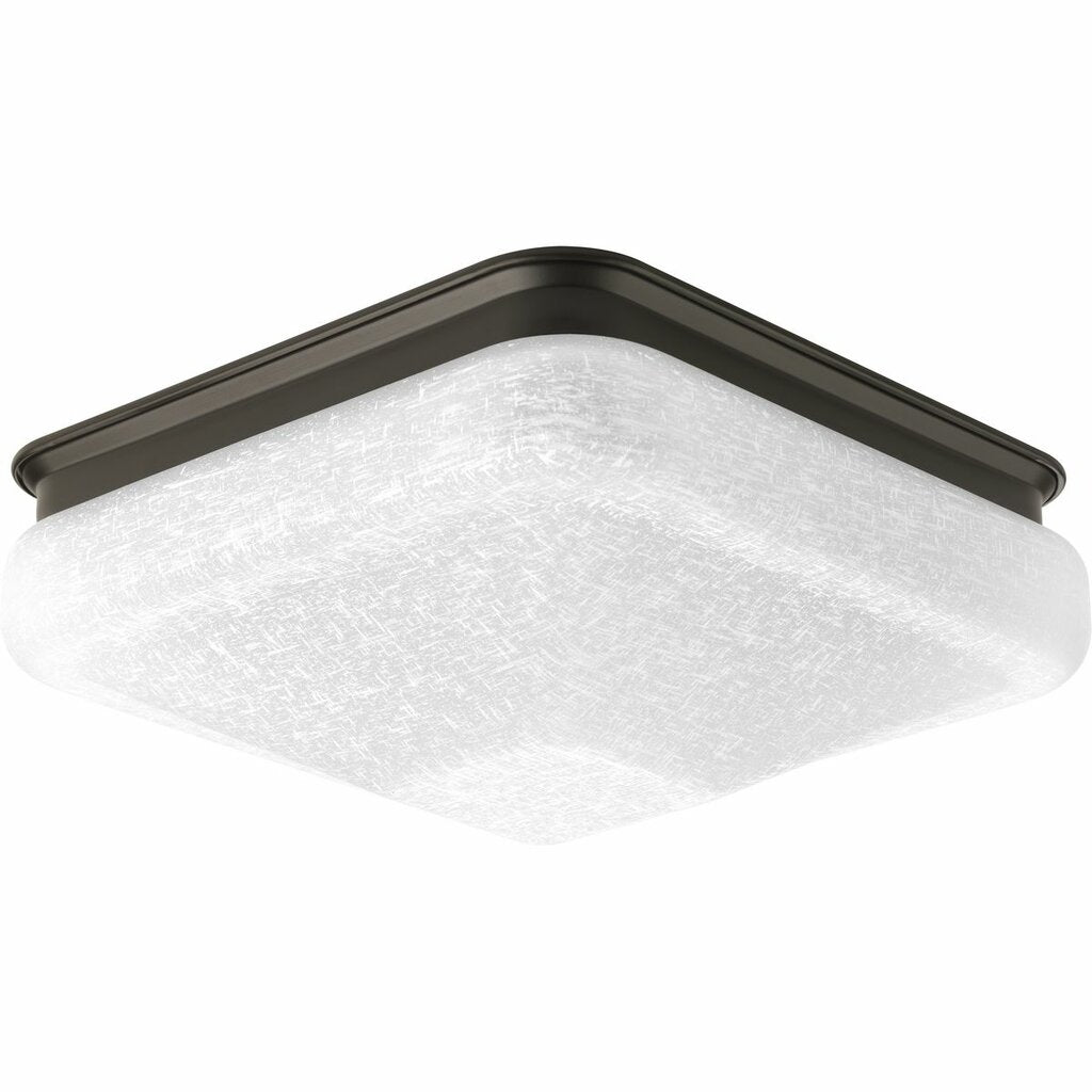 Progress Lighting P350023-020-30 Fixture A tapered square linen finish