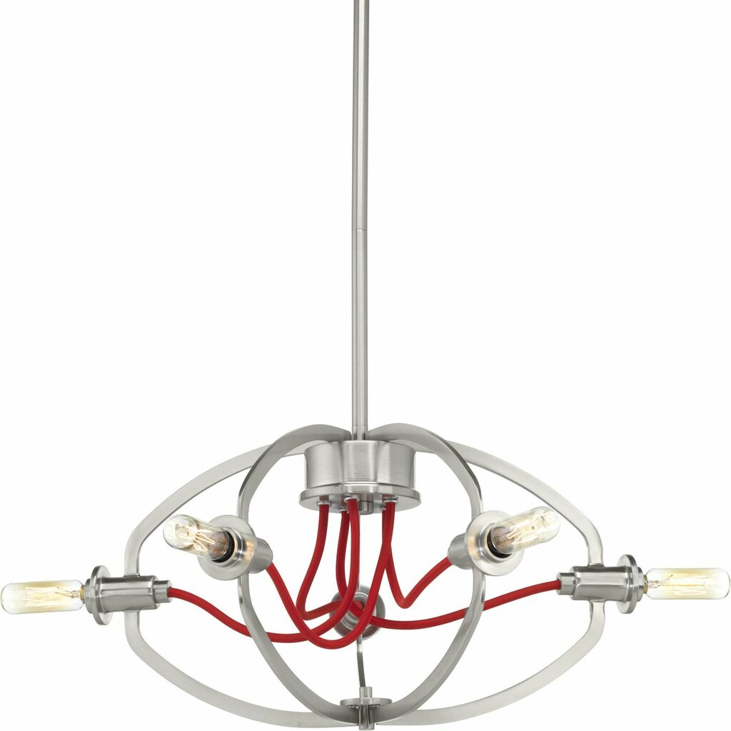 Progress Lighting P500045-009 Fixture Cloth cords and sculptural