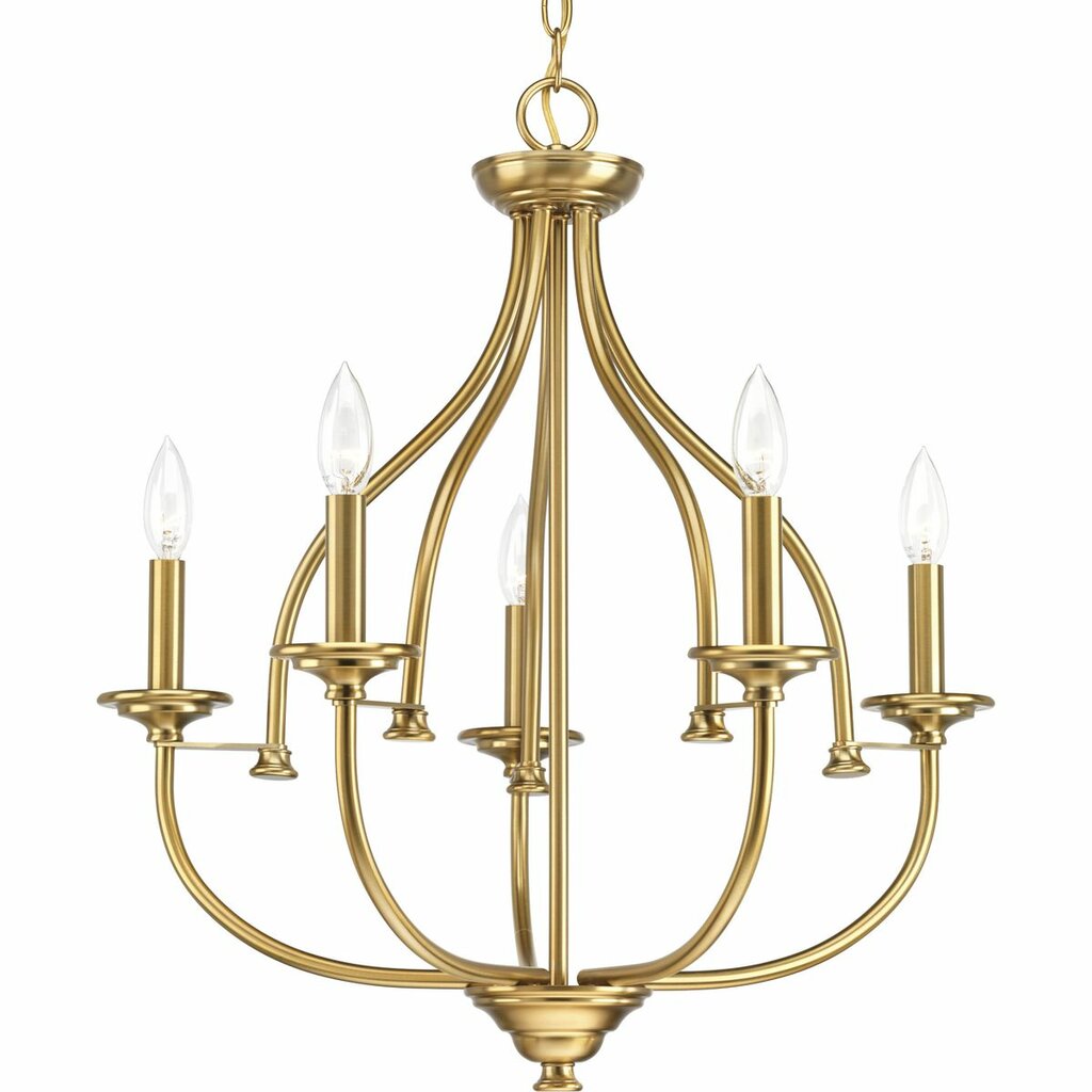 Progress Lighting P400066-109 Fixture Featuring soft angles and