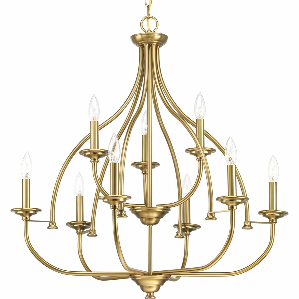Progress Lighting P400067-109 Fixture Featuring soft angles and