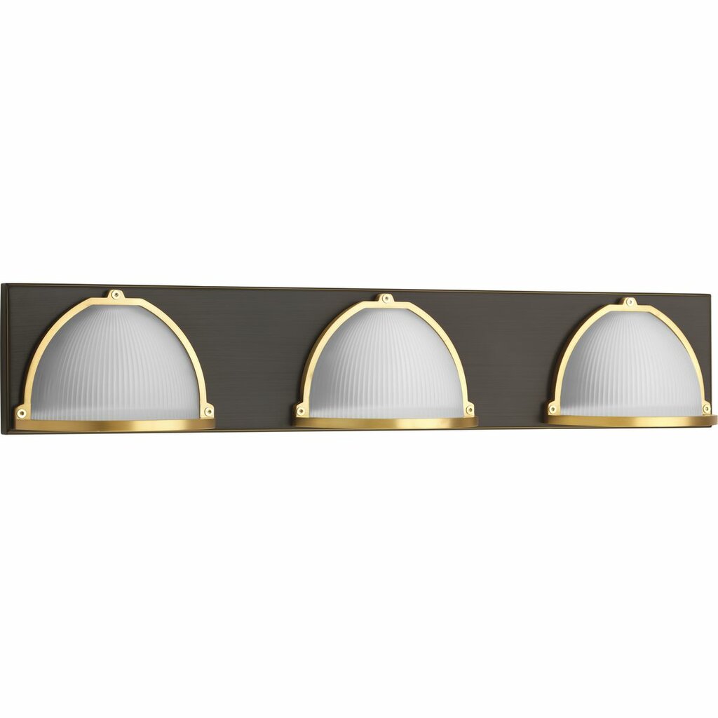 Progress Lighting P300092-020-30 Fixture Three-light LED bath & vanity