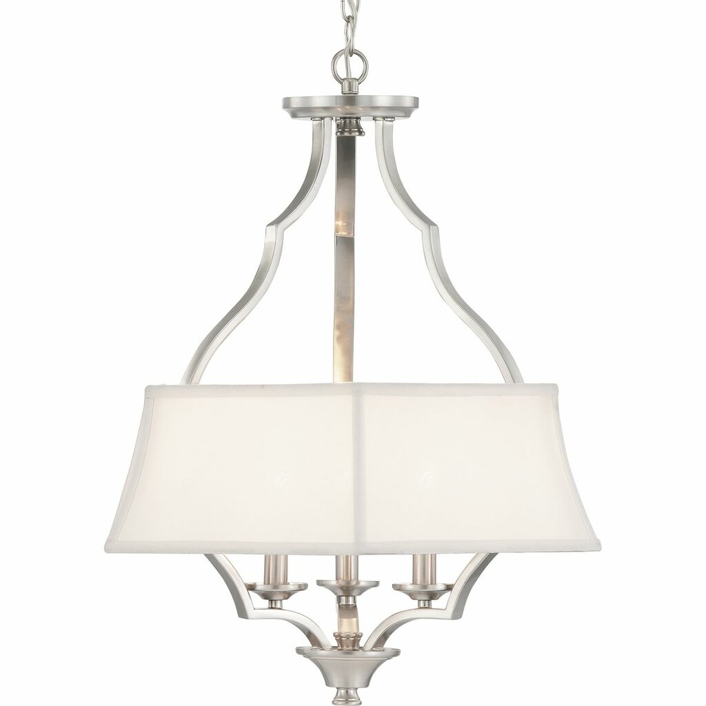 Progress Lighting P500166-009 Fixture Featuring artful angles and soft