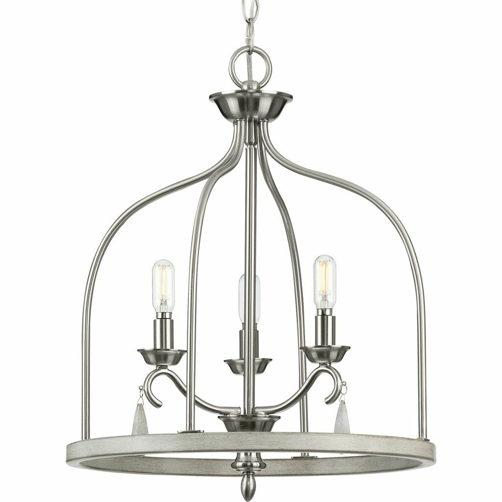Progress Lighting P500296-009 Fixture Add a touch of casual charm with