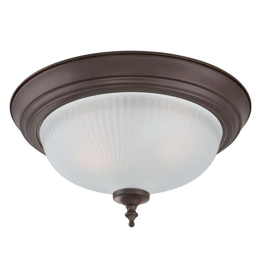 Westinghouse 6344500 Close-to-ceiling Fixture 2 Light Flush Oil Rubbed