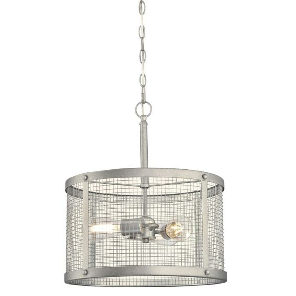 Westinghouse 6371200 Pendant Fixture Emmett 3 Light Galvan