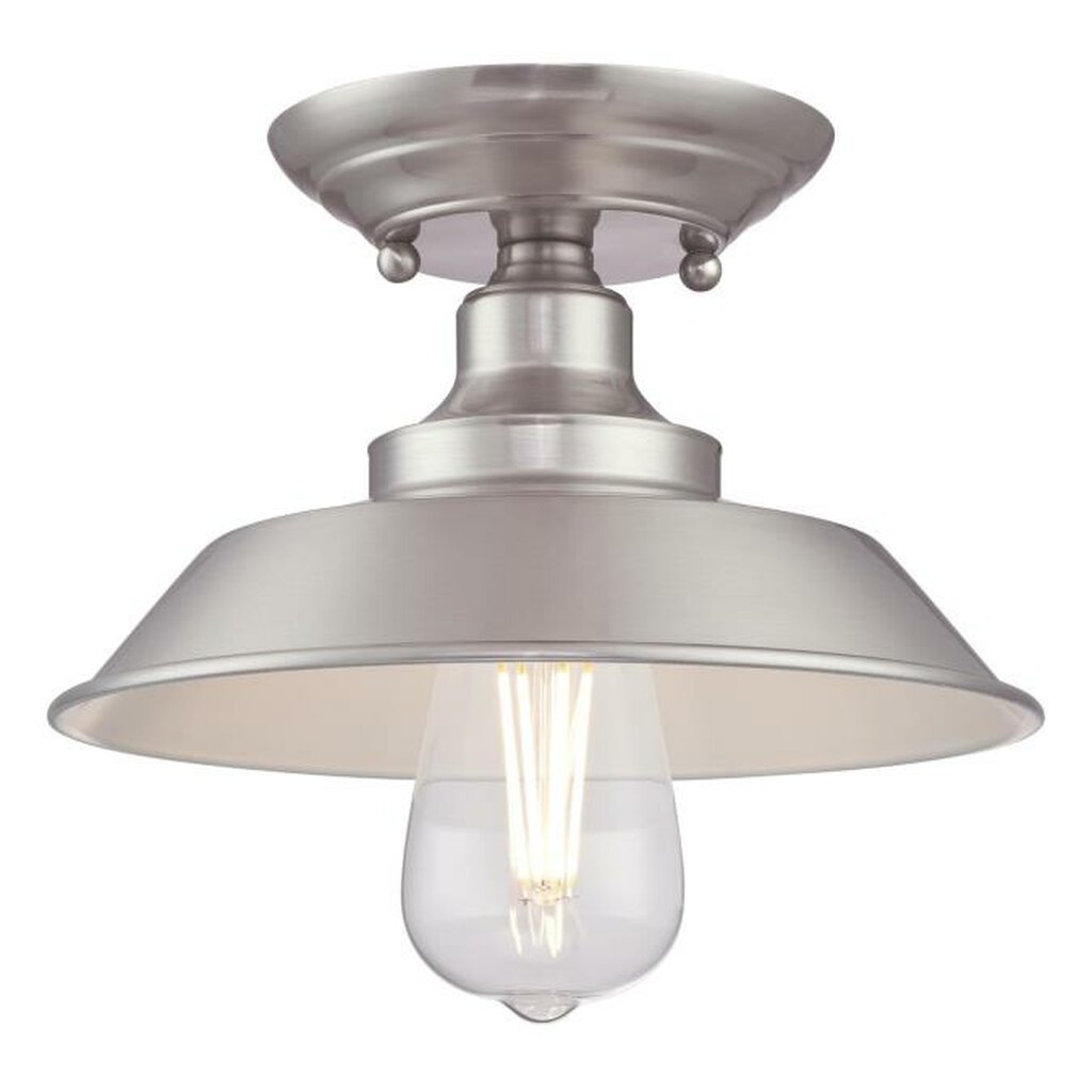 Westinghouse 6370000 Fixture 9 in. Iron Hill 1 Light Semi-F CEILING