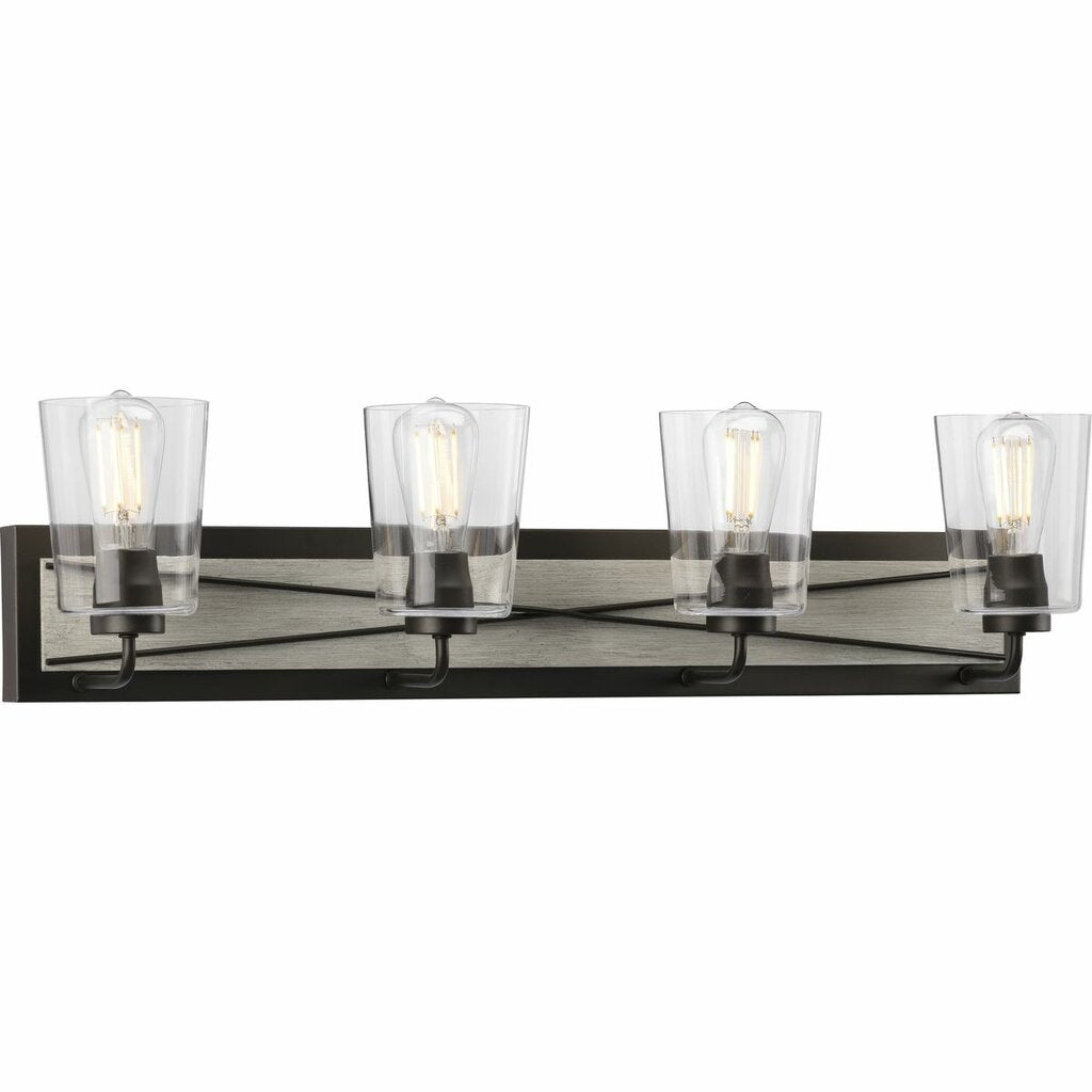Progress Lighting P300232-143 Fixture The homespun X-brace design of