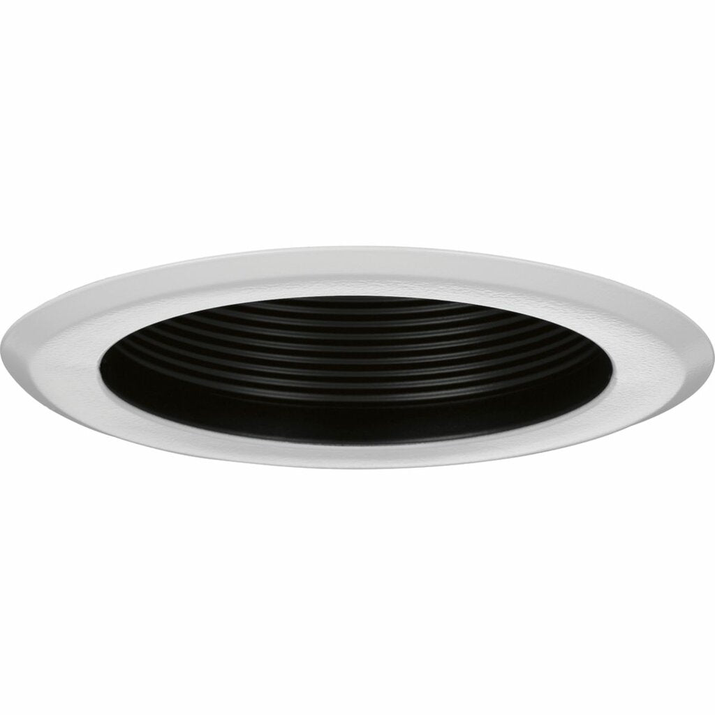 Progress Lighting P868-31 Fixture 5 in Step Baffle Trim a Black finish