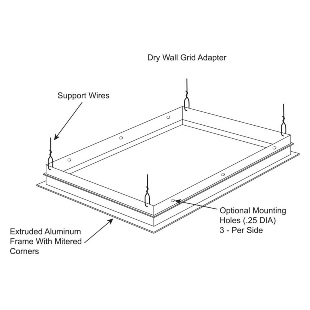 Lithonia DGA14 Drywall grid adapter