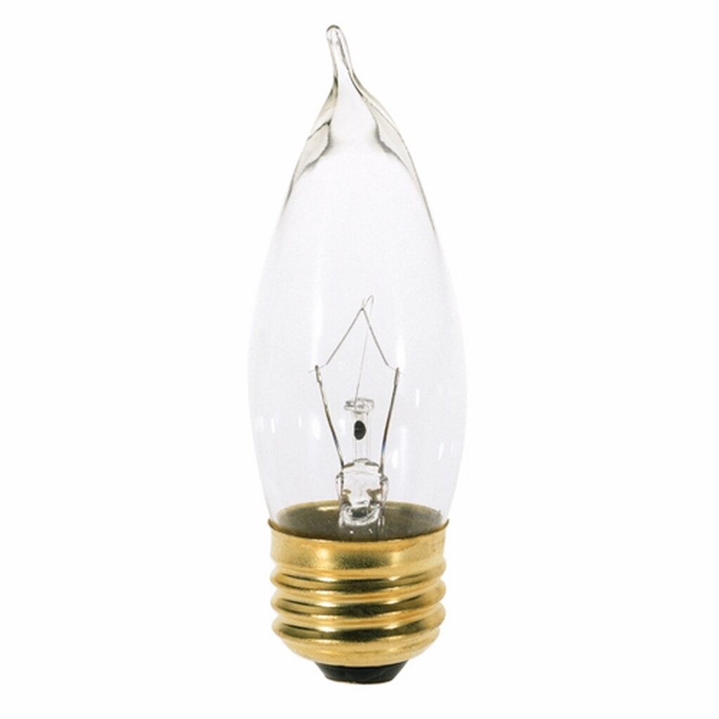 25 pack - Satco A3664 25W CA10 Light Bulb