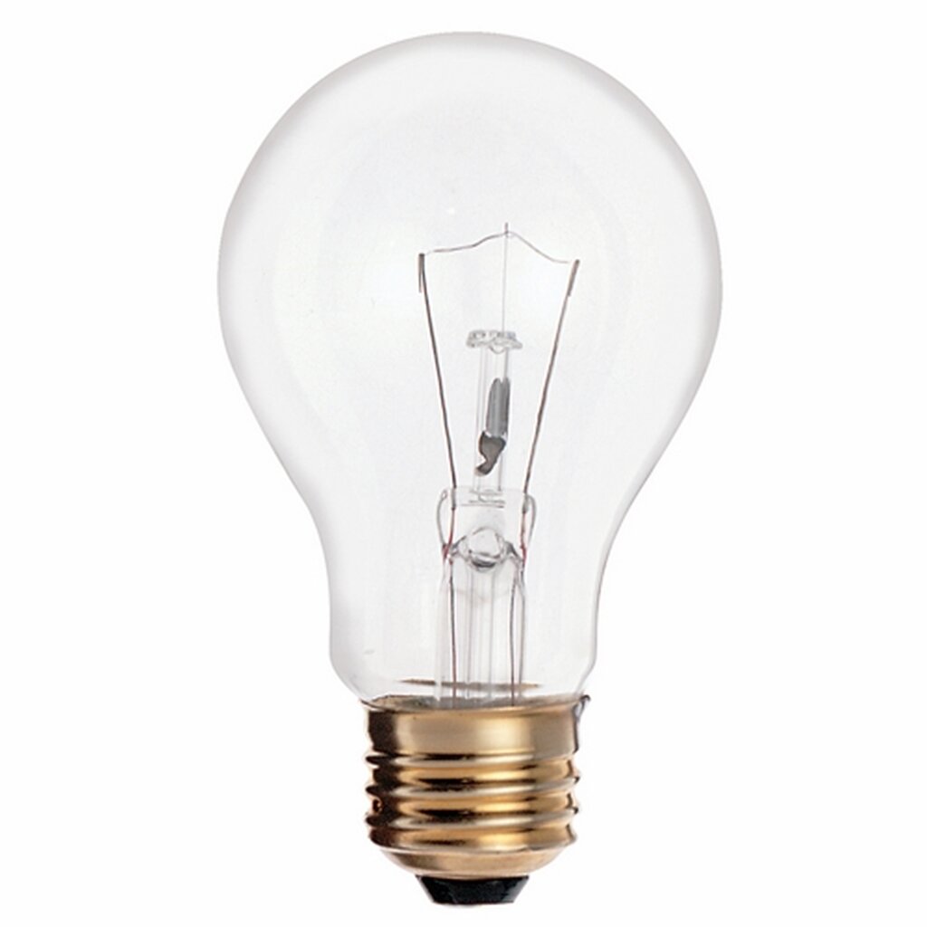 2 pack - Satco S6040 25W A19 Light Bulb