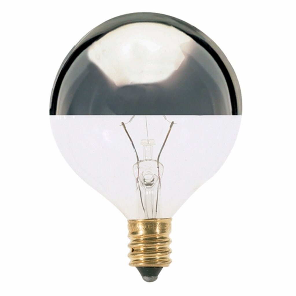 25 pack - Satco S3245 40W G16.5 Light Bulb