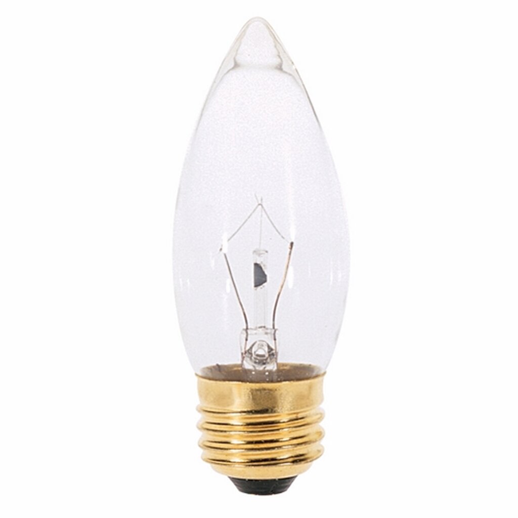 25 pack - Satco S3231 25W B11 Light Bulb