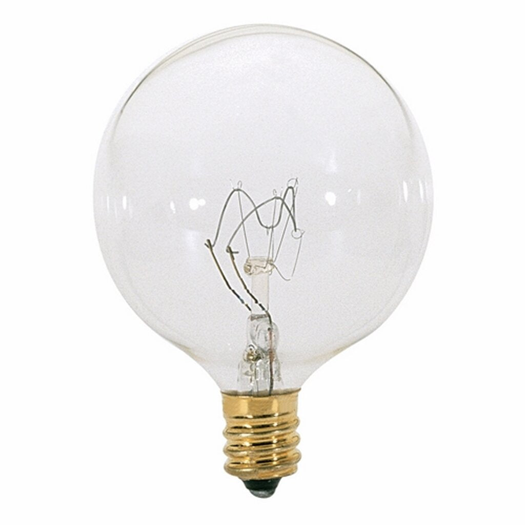 Satco A3923 40W G16.5 Incandescent Light Bulb
