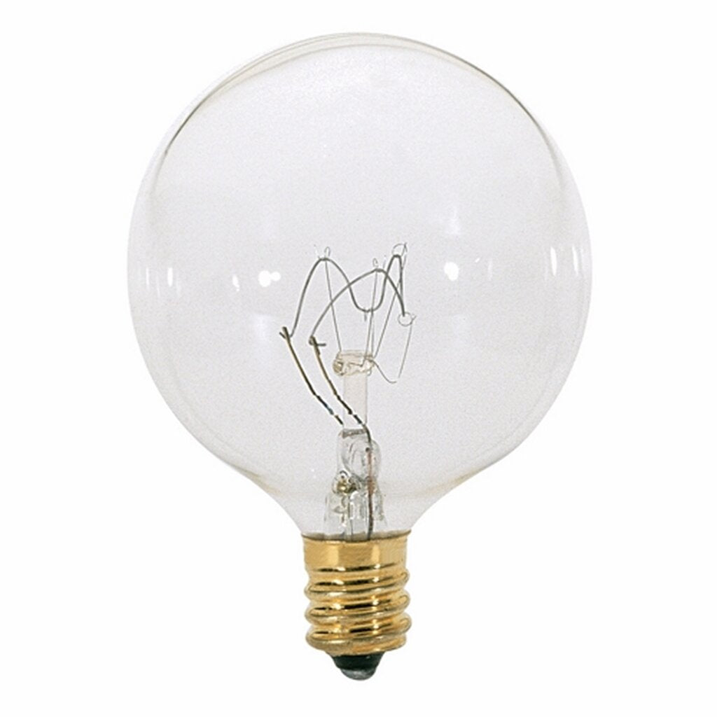 Satco A3922 25W G16.5 Warm White Incandescent Light Bulb