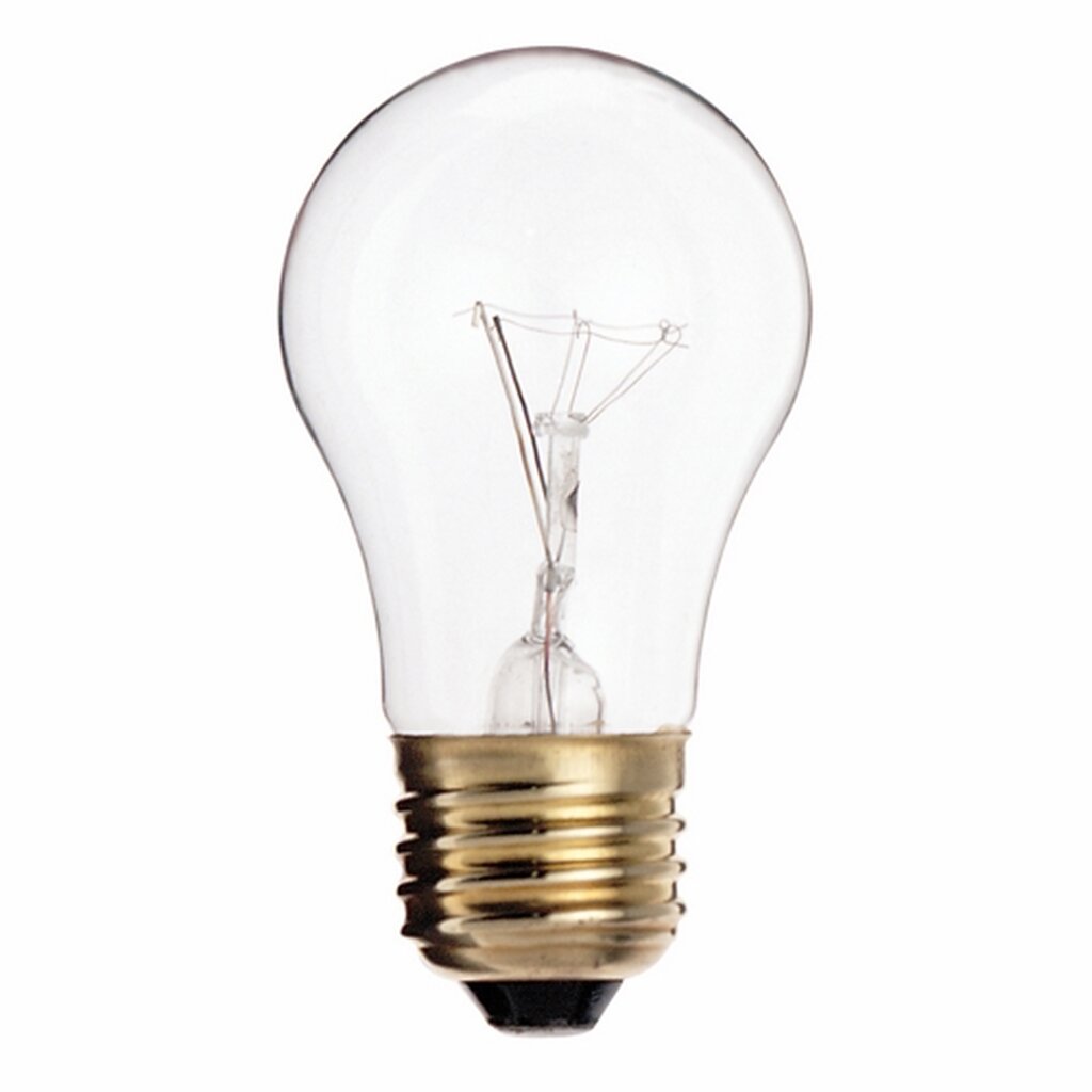 2 pack - Satco S3948 15W A15 Light Bulb