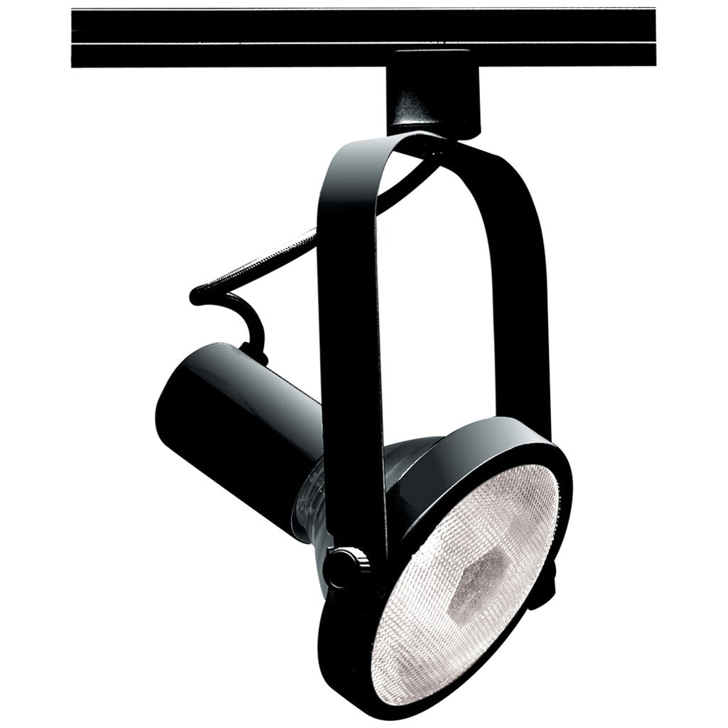 Satco TH225 Track Head Fixture 1 Light - PAR38 Gimbal Ring Black