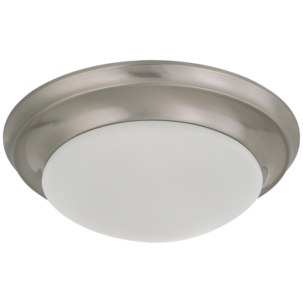 Satco 60-3271 Flush Mount Fixture 1 Light 12 in. Twist & Lock with