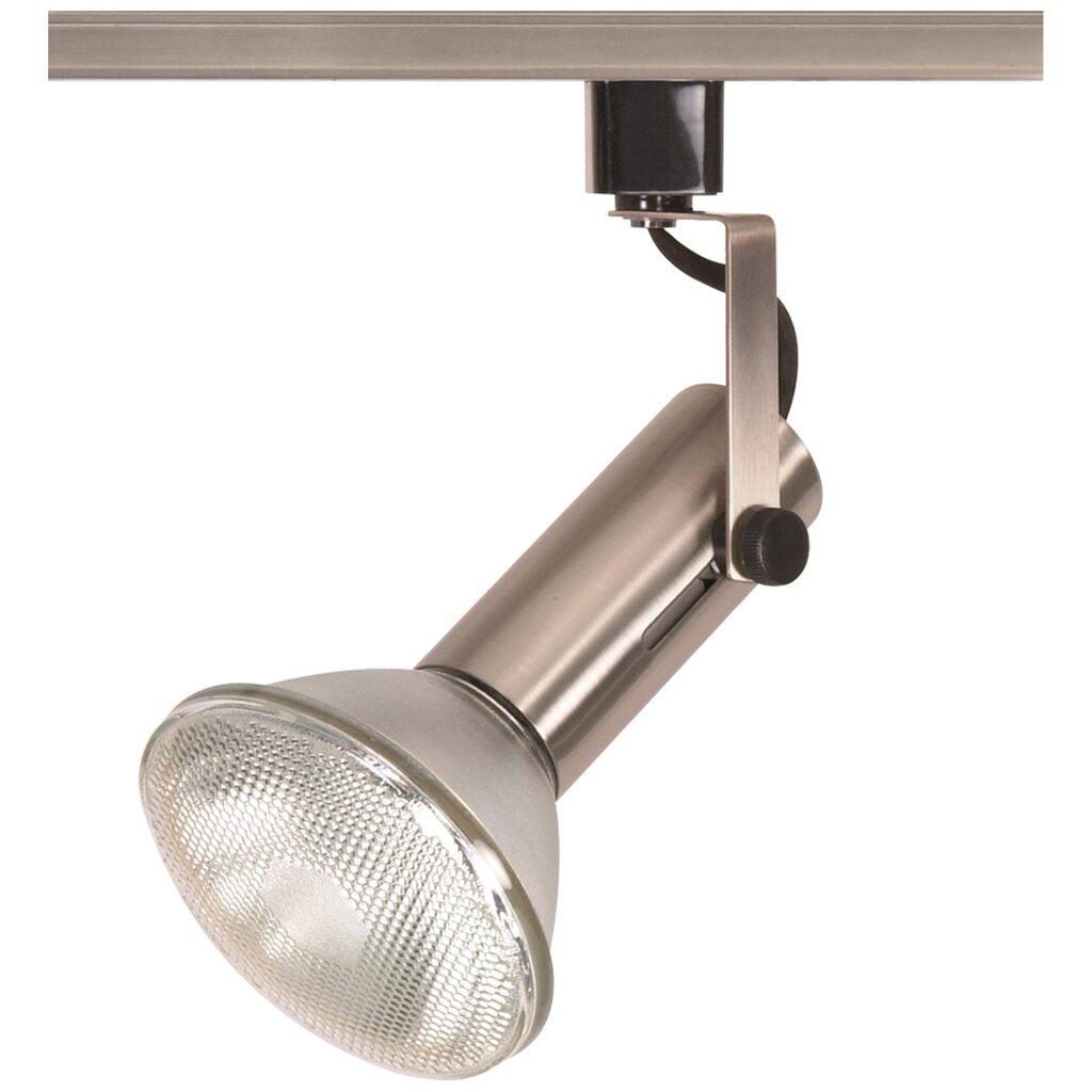 Satco TH324 Track Head Fixture 1 Light - 2" Universal Holder Brushed