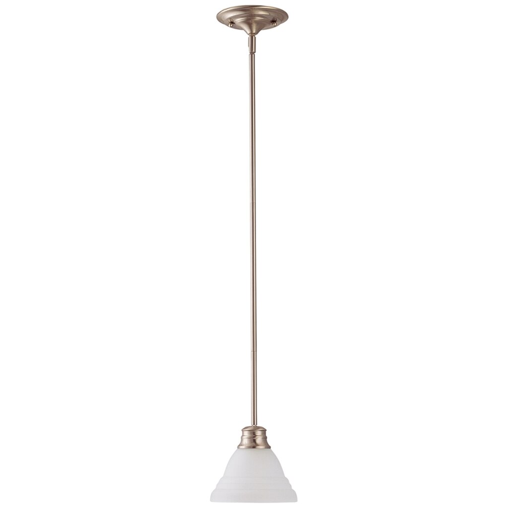 Satco 60-3257 Mini Pendant Fixture Empire; 1 Light; 7 in.; with