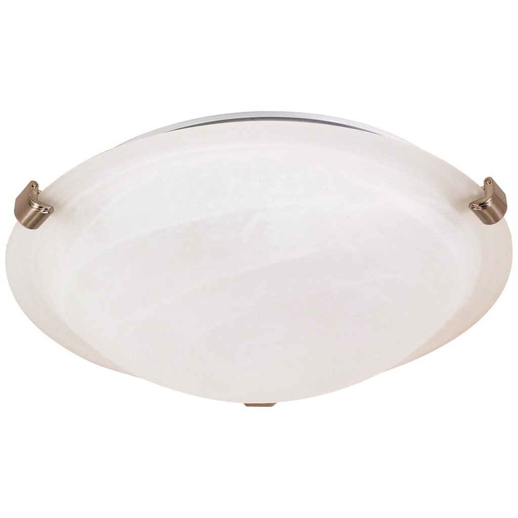 Satco 60-270 Flush Mount Fixture 1 Light; 12 in.; Tri-Clip with