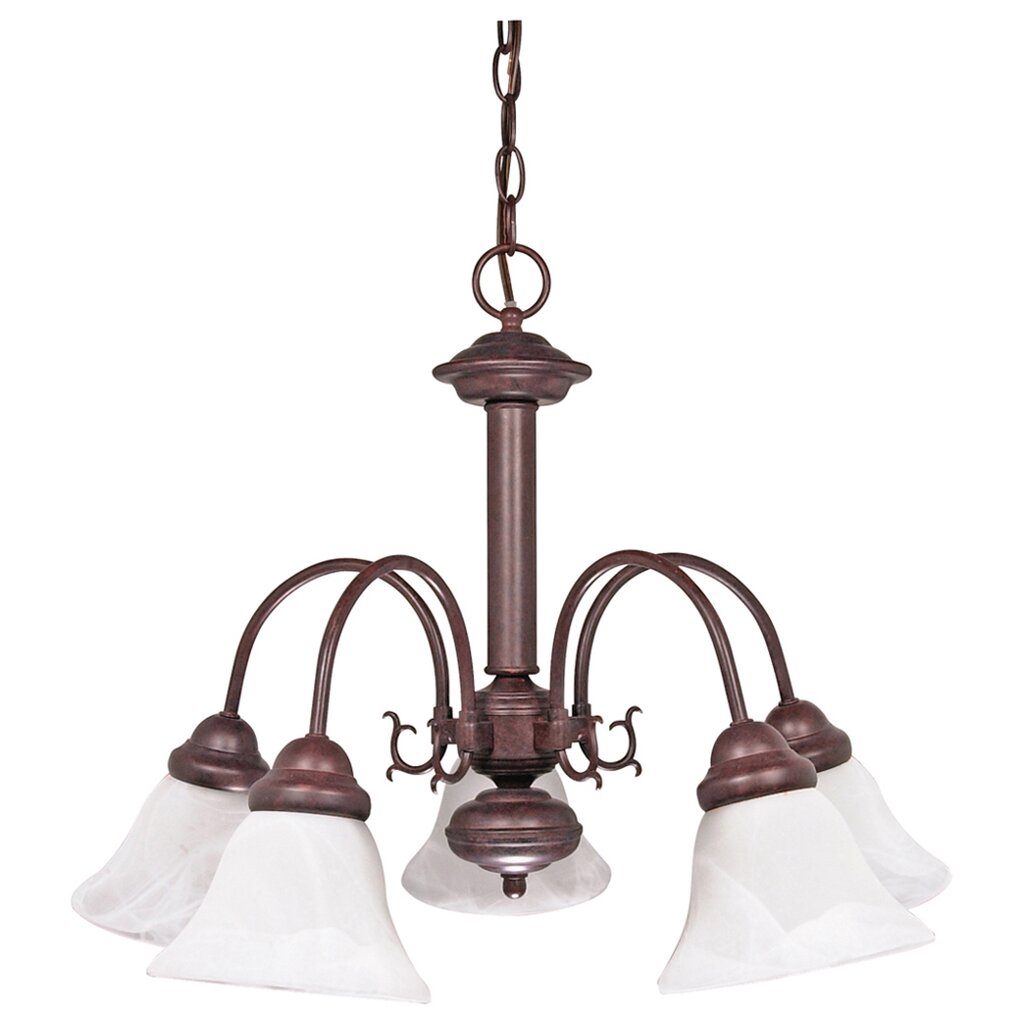 Satco 60-183 Chandelier Fixture Ballerina; 5 Light; 24 in.; with