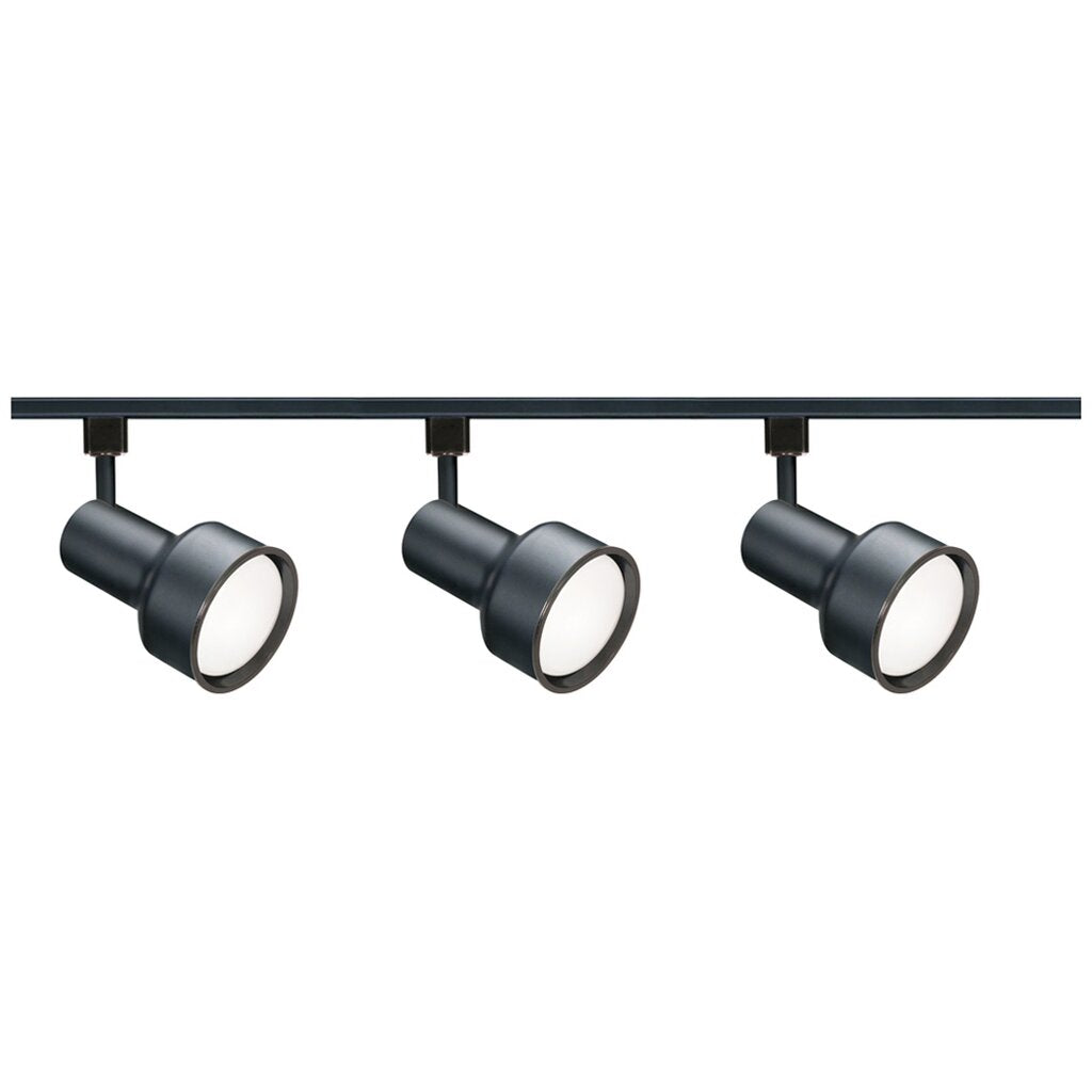 Satco TK321 Track Kit Fixture 3 Light - R30 Step Cylinder 4 foot Track