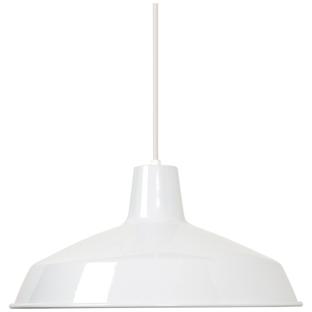Satco 76/283 Fixture 1 Light - 16 Pendant Warehouse Shade White