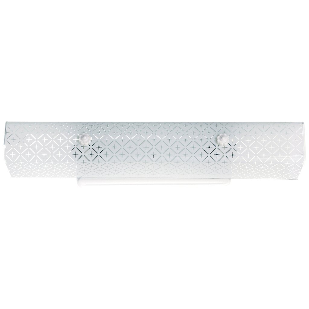 Satco 76/277 Fixture 4 Light - 24 Vanity w/Diamond U Channel Glass